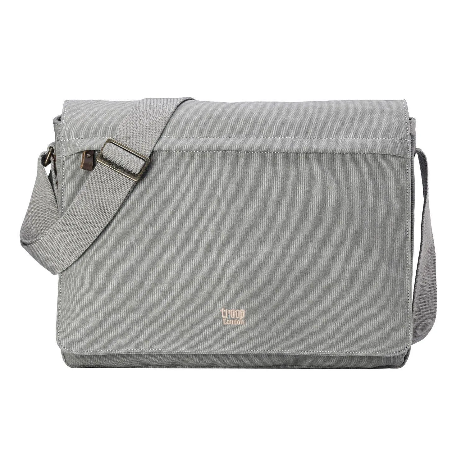 Troop London Classic Canvas Laptop Large Messenger Bag