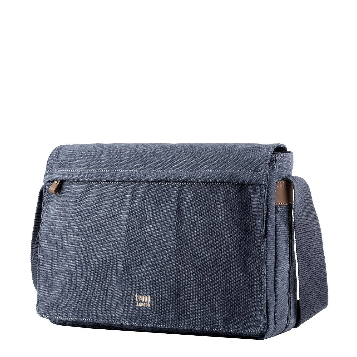 Troop London Classic Canvas Laptop Large Messenger Bag