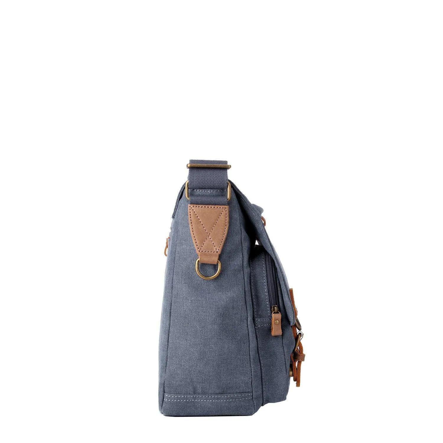 Troop London Classic Canvas Laptop Messenger Bag