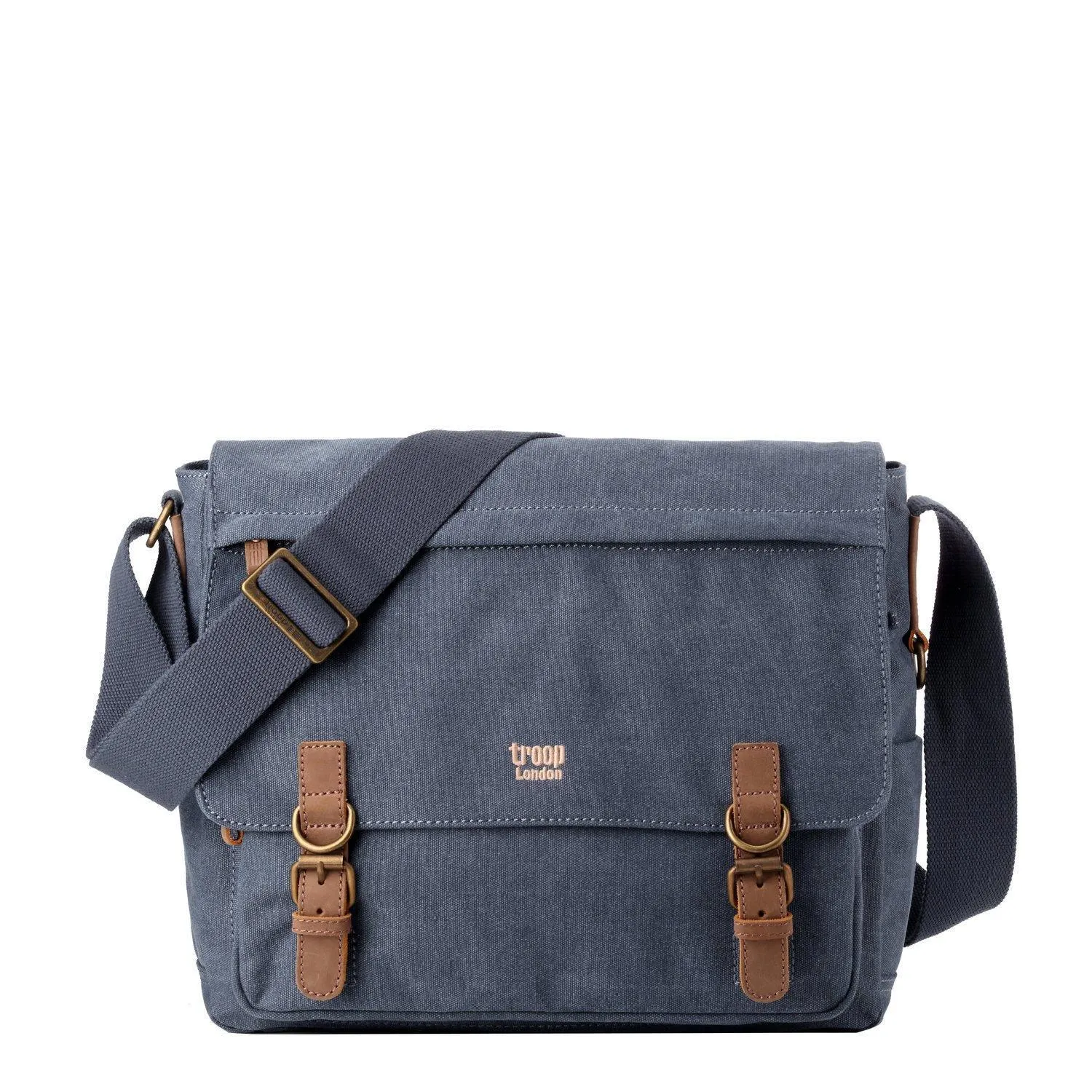Troop London Classic Canvas Laptop Messenger Bag