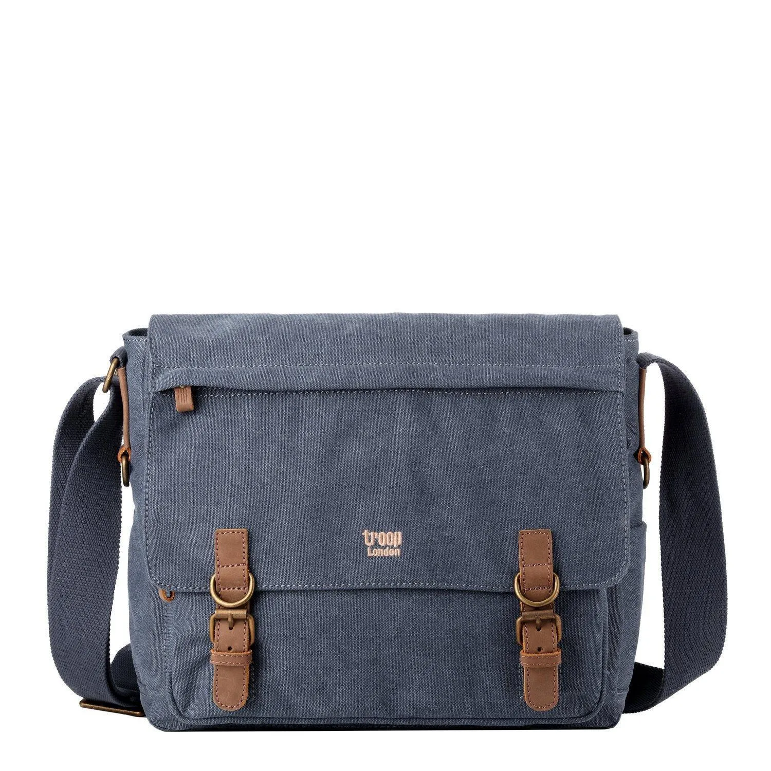 Troop London Classic Canvas Laptop Messenger Bag
