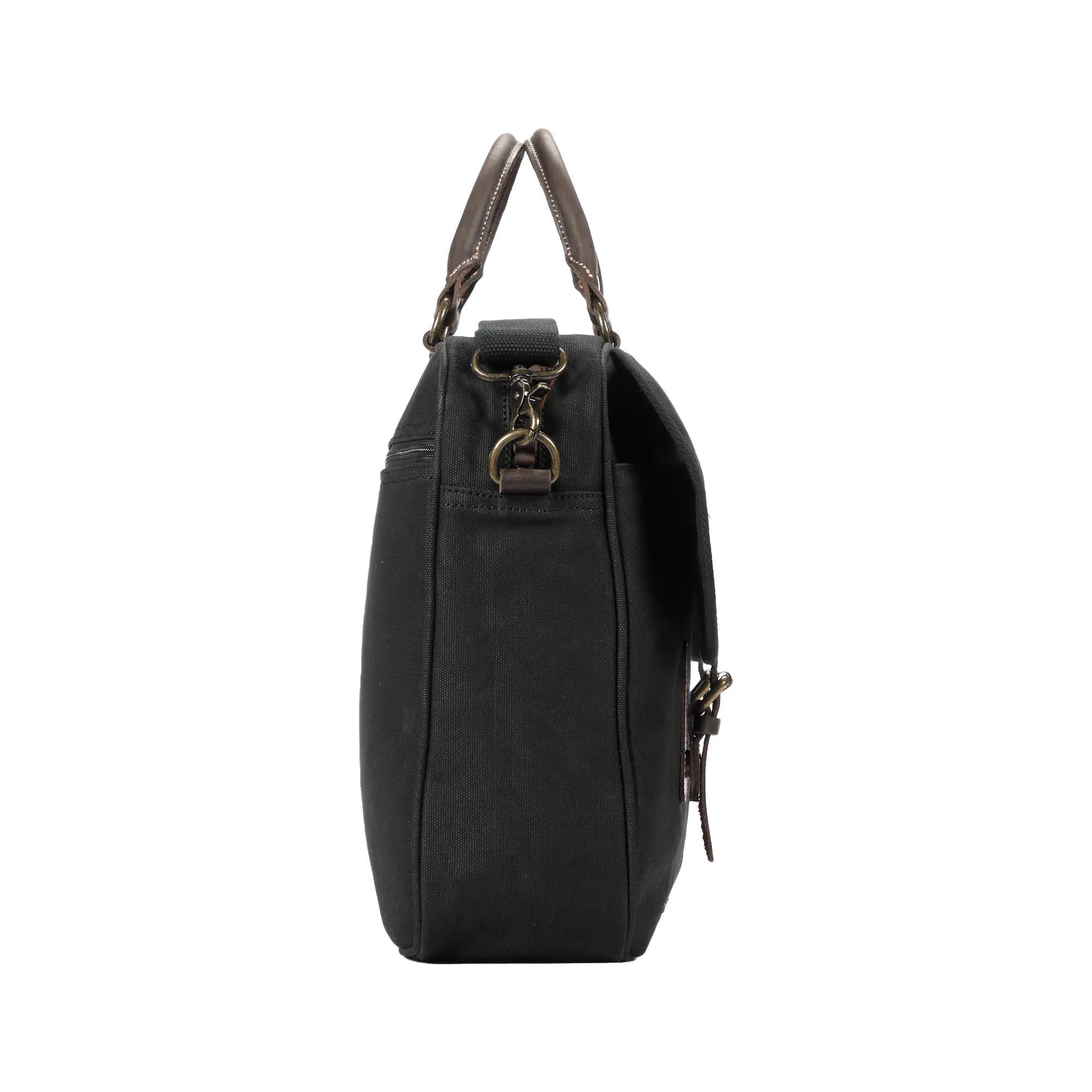 Troop London Heritage Canvas Messenger 15” Laptop Bag