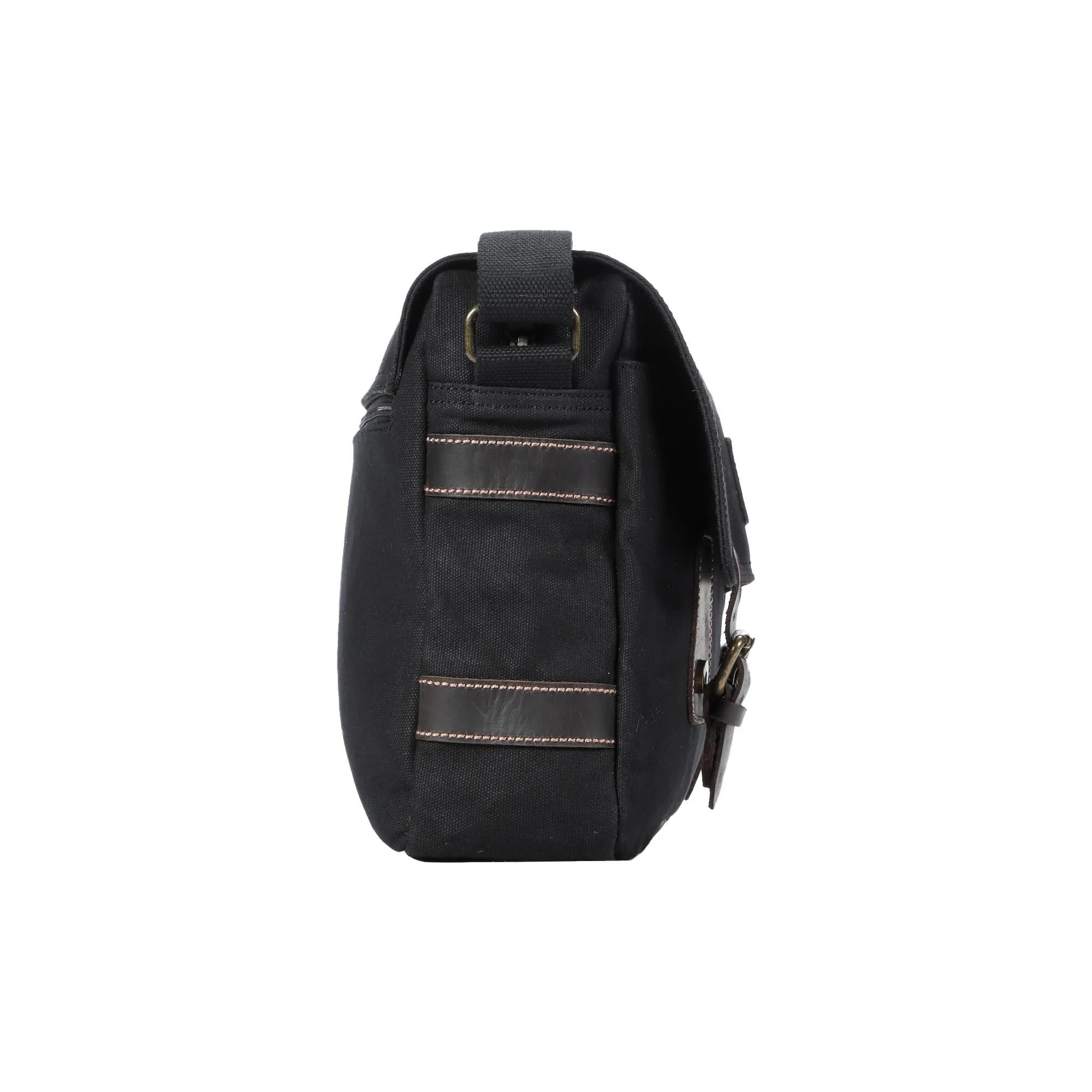 Troop London Heritage Canvas Messenger Shoulder Bag 13” Laptop