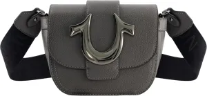 True Religion Women's Crossbody Bag, Mini Flap Adjustable Shoulder Handbag