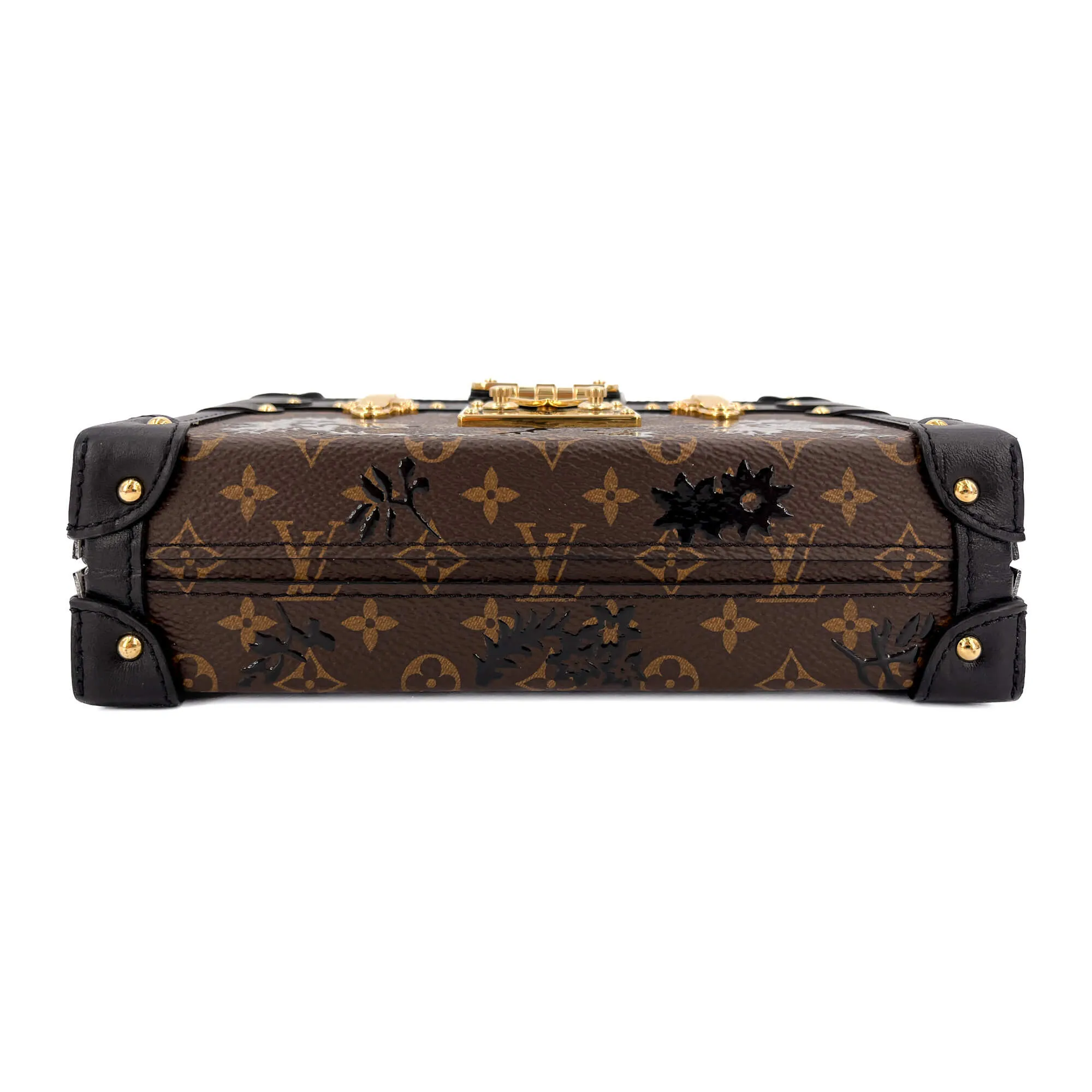 Trunk Clutch Canvas Trunk Crossbody No Strap Monogram