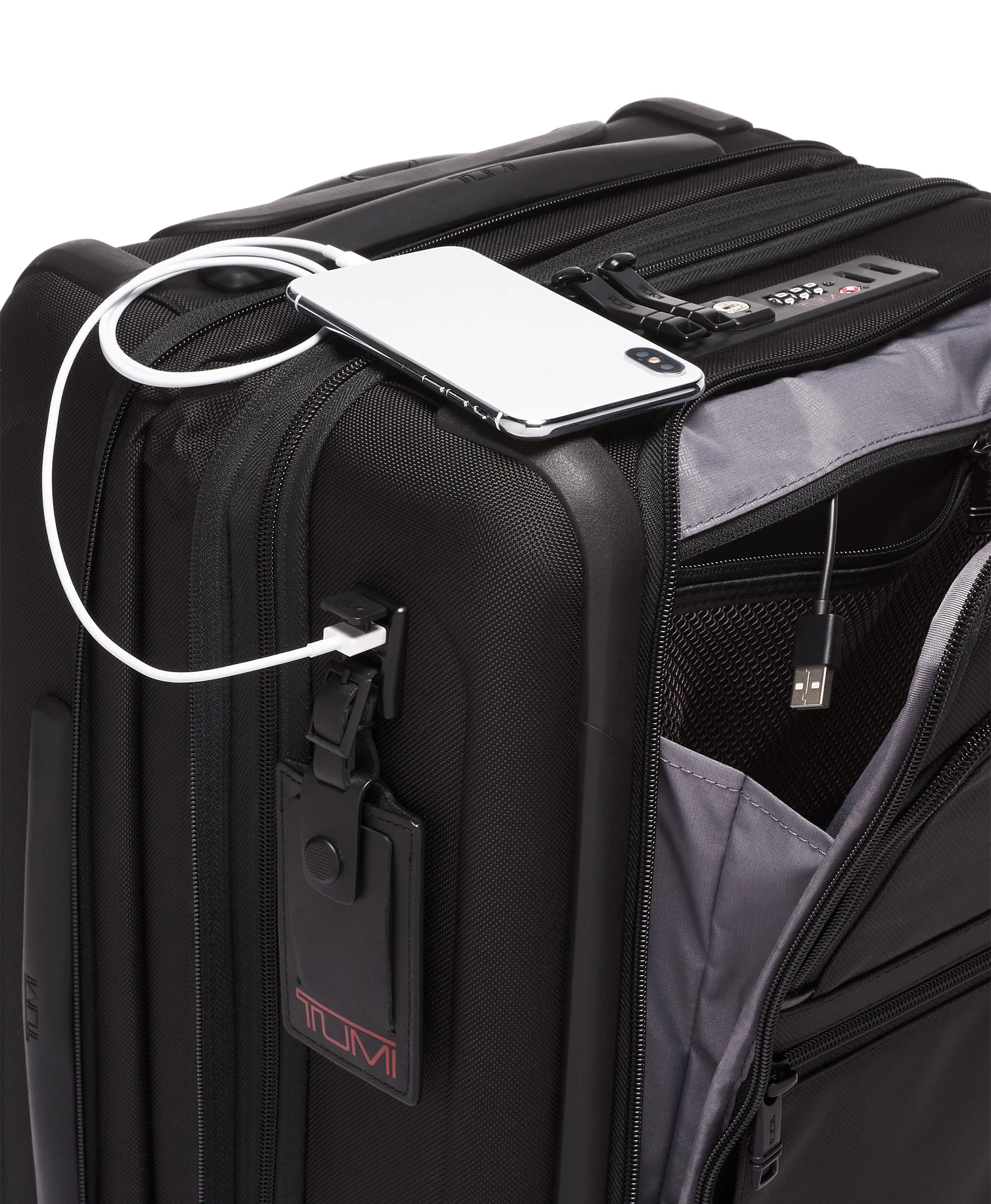 TUMI Alpha International Expandable 4-Wheel Carry-On