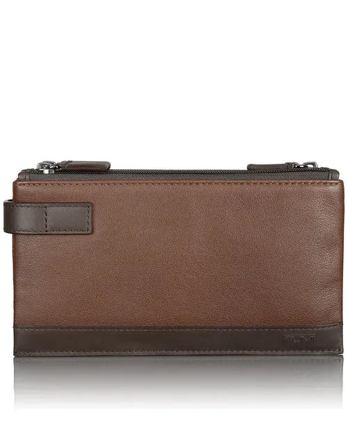 TUMI Rivington Triple Zip Clutch