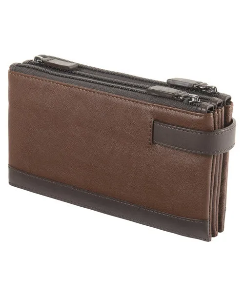 TUMI Rivington Triple Zip Clutch