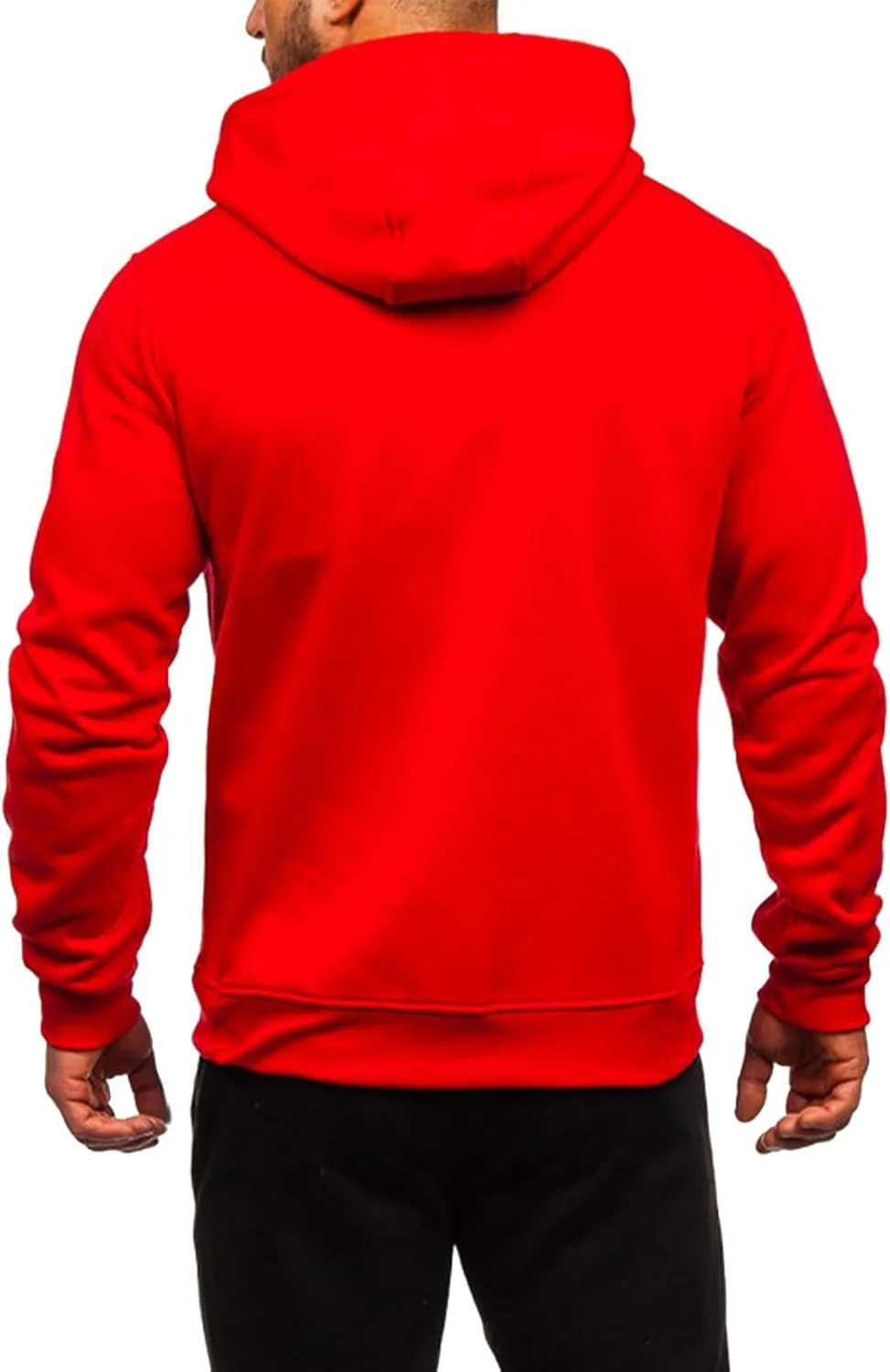 TUVEKE Men's Zip Up Hoodie Athletic Hoodies Long Sleeve Fleece Hooded Sweatshirts Lightweigt With Pockets (S-3XL)