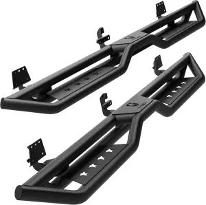 Tyger Auto Star Strider Running Boards Compatible with 2019-2025 Ram 1500 (Not Fit 19-24 Classic) | Crew Cab | TG-SR2D74928 | Side Step Rails Nerf Bars