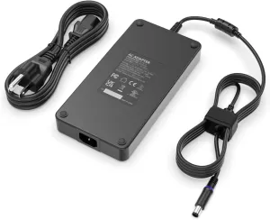 (UL Certified Safety) 240W Charger Fit for Dell Alienware Laptop M17 M15 R3 R4 R2 R5 R6 R7 G15 G16 G5 G7 G3 15 17 R2 R3 M16 M17X M14X X17 X16 X15 Area 51M R2 Gaming Laptop Charger Cord Power Supply