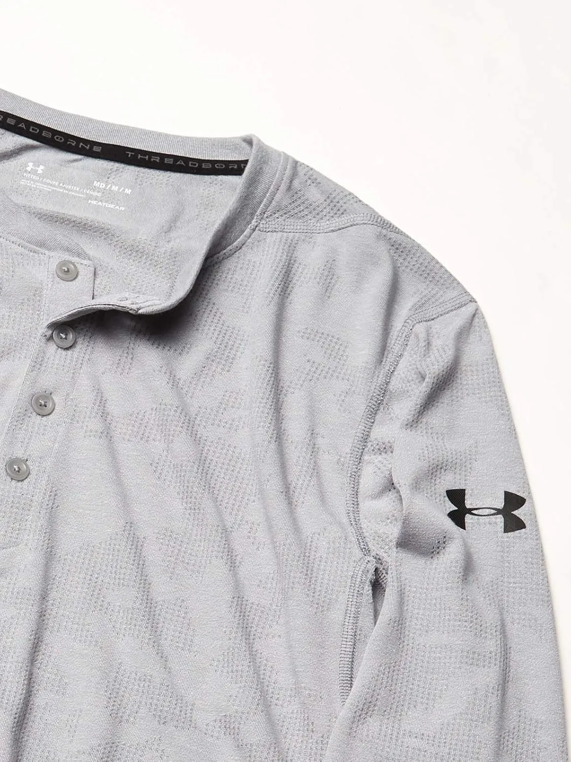 Under Armour Men's Threadborne Fitted ¾ Utility Sleeve Shirt