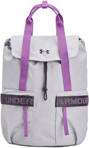Under Armour Women's Favorite Backpack, (014) Halo Gray/Castlerock/Provence Purple, One Size Fits Most