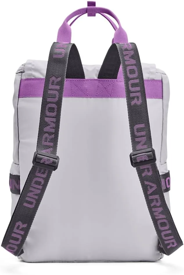 Under Armour Women's Favorite Backpack, (014) Halo Gray/Castlerock/Provence Purple, One Size Fits Most