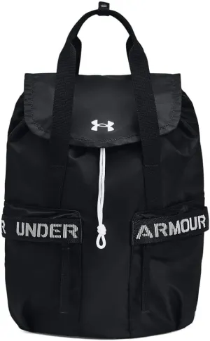 Under Armour womens Favorite Backpack , Black (001)/White , One Size Fits Most