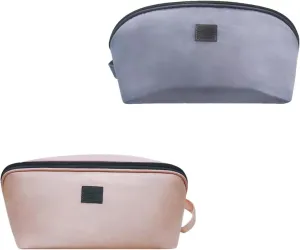 Underwear Travel Packing Bag Underwear Organizer Storage Bag Portable Travel Bra Sockes Packing Bag Small Travel Compression Pouches for Underwear, Grey, Pink