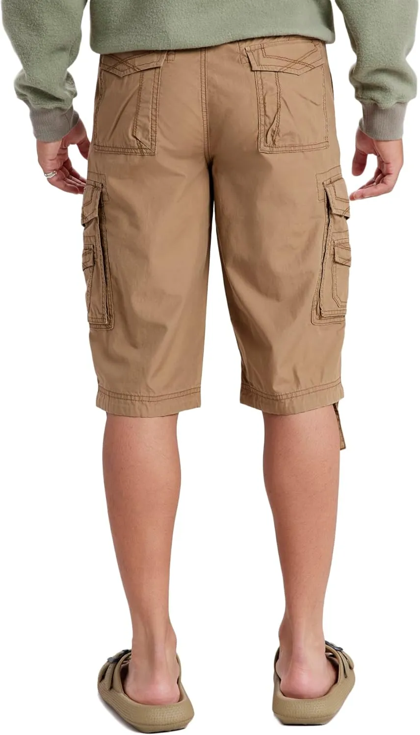 Unionbay Men's Cordova Belted Messenger Cargo Short - Reg and Big and Tall Sizes