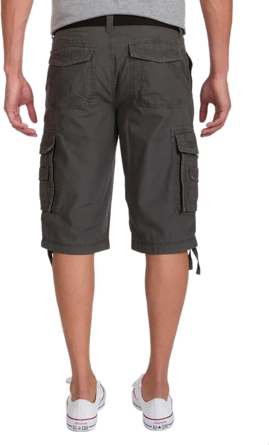 Unionbay Men's Cordova Belted Messenger Cargo Short - Reg and Big and Tall Sizes