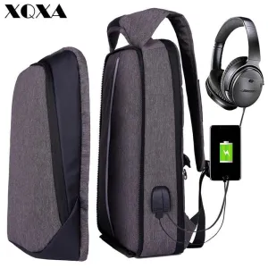 Unisex Charging Supportive Anti USB Backpack Smart Theft Adjustable