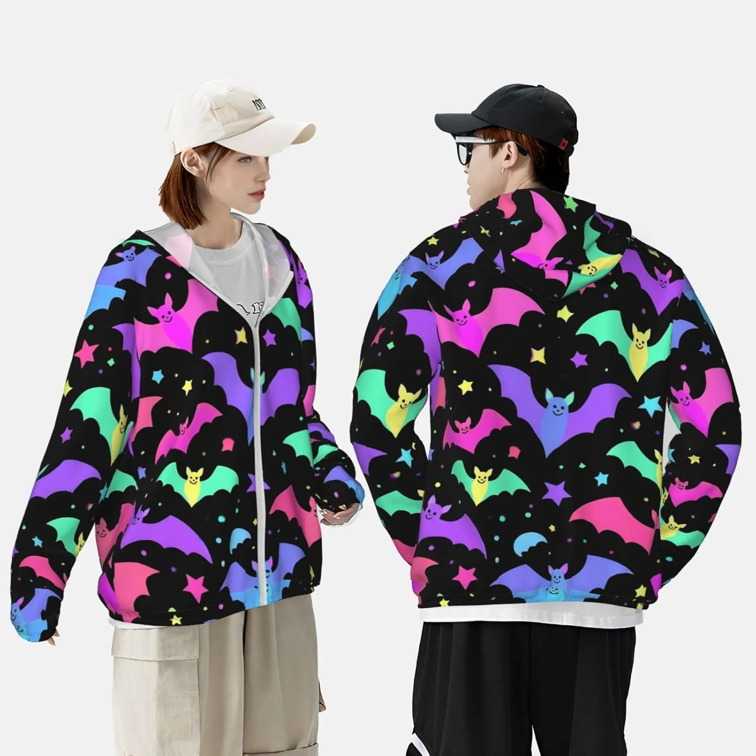 Unisex Long Sleeve Sun Protection Performance Hoodie Shirt UPF 50 