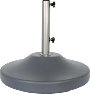 US Weight Fillable 120lb Capacity Commercial Free Standing Umbrella Base Heavy Duty, Umbrella Base with Wheels, Fillable Patio Umbrella Base Outdoor Stand, Made in The USA