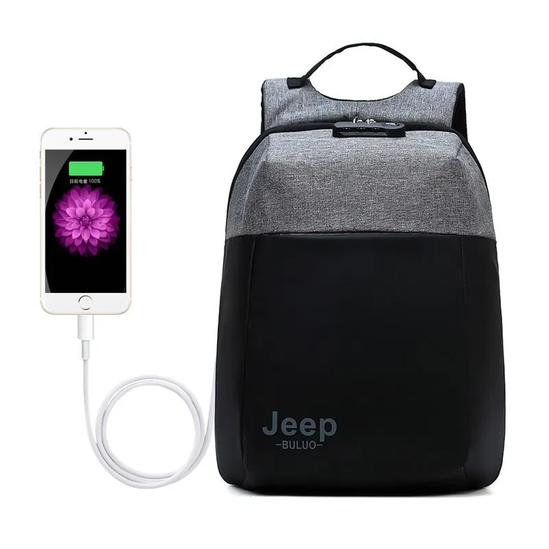 USB Charge Anti Theft Backpack