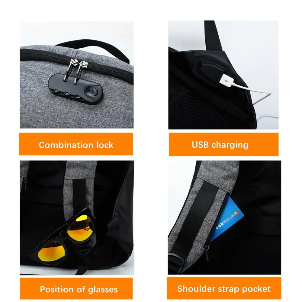 USB Charge Anti Theft Backpack