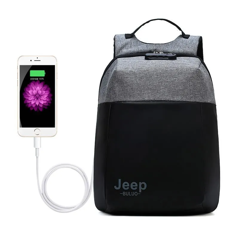 USB Charge Anti Theft Backpack