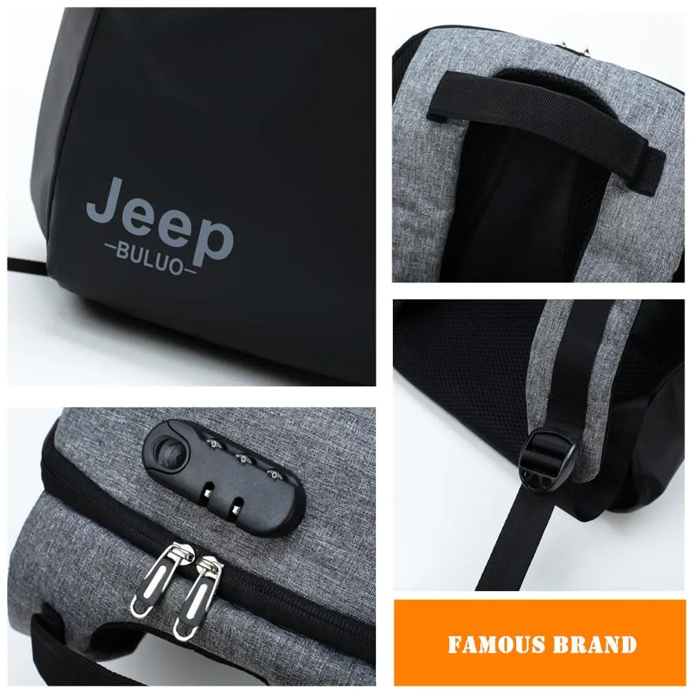 USB Charge Anti Theft Backpack