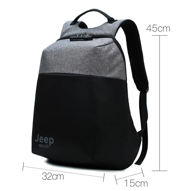 USB Charge Anti Theft Backpack