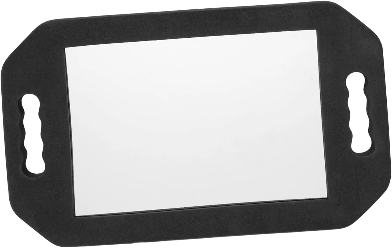 VALICLUD 1Pc Foams Frame Handheld Mirror Rectangular Makeup Mirror for Salon Use Lightweight and Safe with Reflection Dual Function Wall Handheld Design for Hairdressing and Beauty