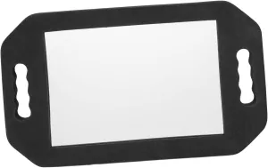 VALICLUD 1Pc Foams Frame Handheld Mirror Rectangular Makeup Mirror for Salon Use Lightweight and Safe with Reflection Dual Function Wall Handheld Design for Hairdressing and Beauty