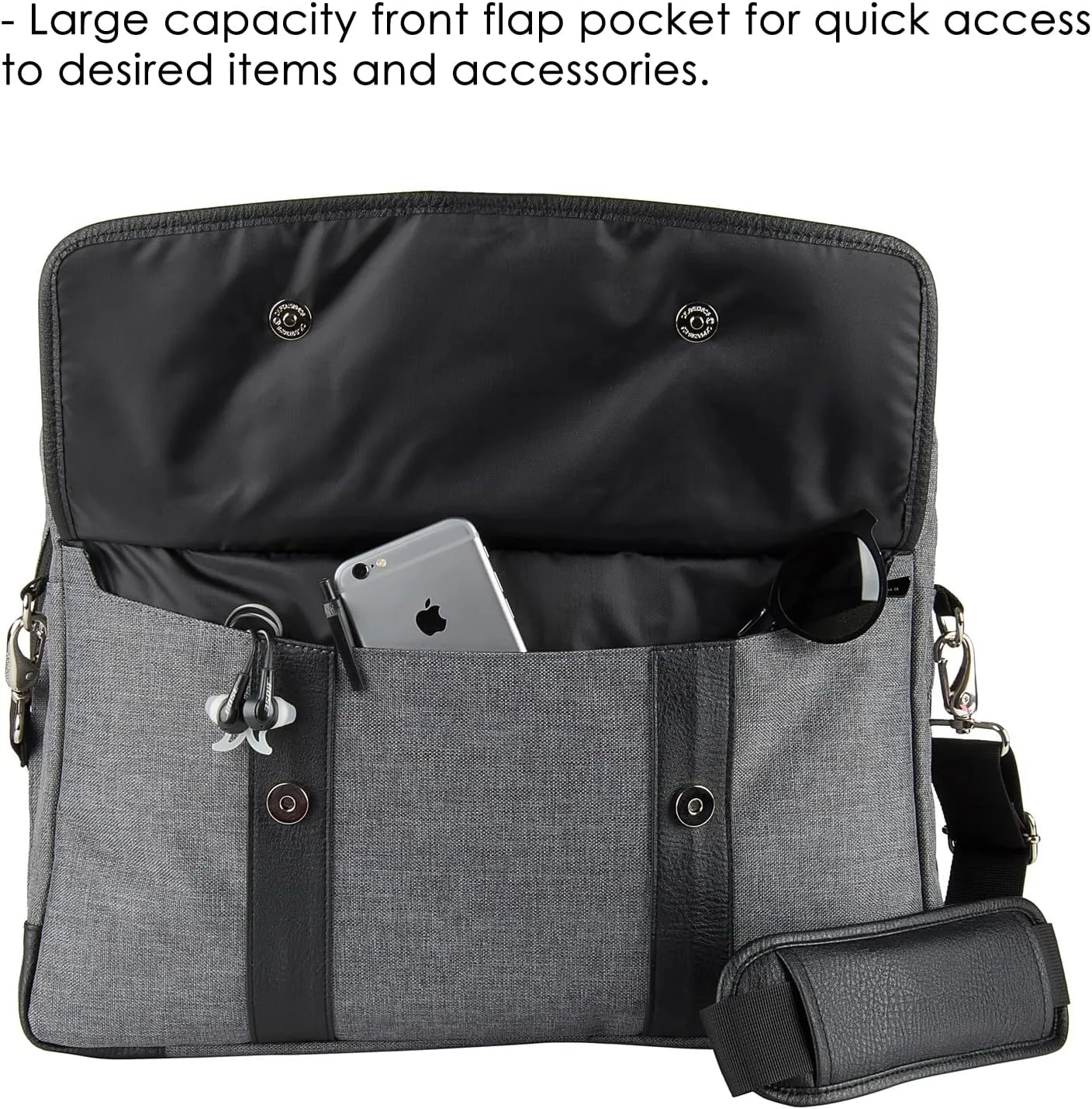 Vangoddy Chrono 13" to 14 inch Laptop Briefcase Shoulder Bag Travel Carrier