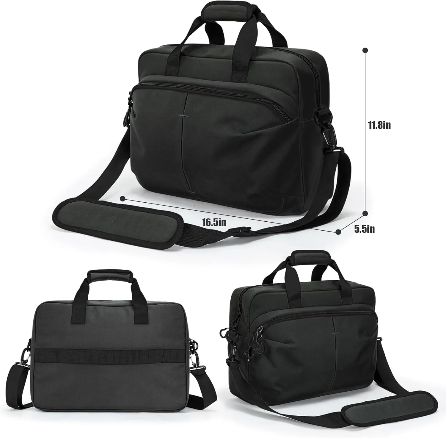 VEAGIA Messenger bag Laptop bag Briefcase Molle system Tactical style Detachable shoulder strap Shoulder Bags