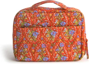 Vera Bradley Premium Cotton Hanging Travel Organizer, Garden Paisley