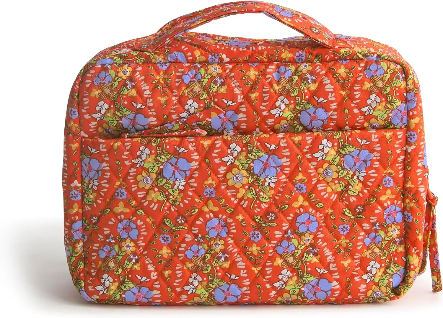Vera Bradley Premium Cotton Hanging Travel Organizer, Garden Paisley