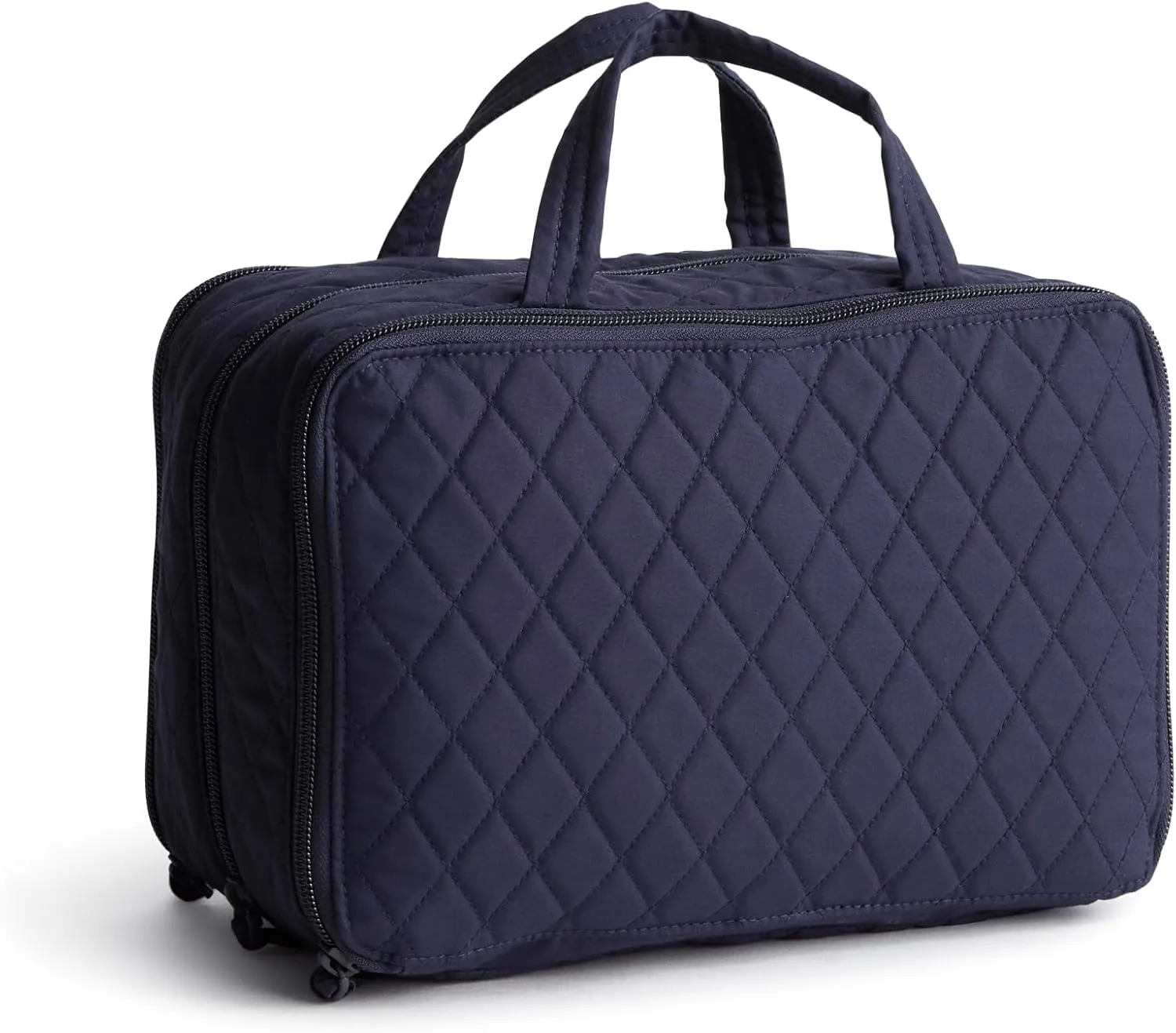 Vera Bradley Premium Cotton Ultimate Travel Case, Peacoat