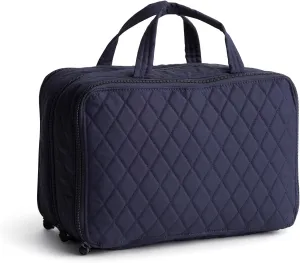 Vera Bradley Premium Cotton Ultimate Travel Case, Peacoat