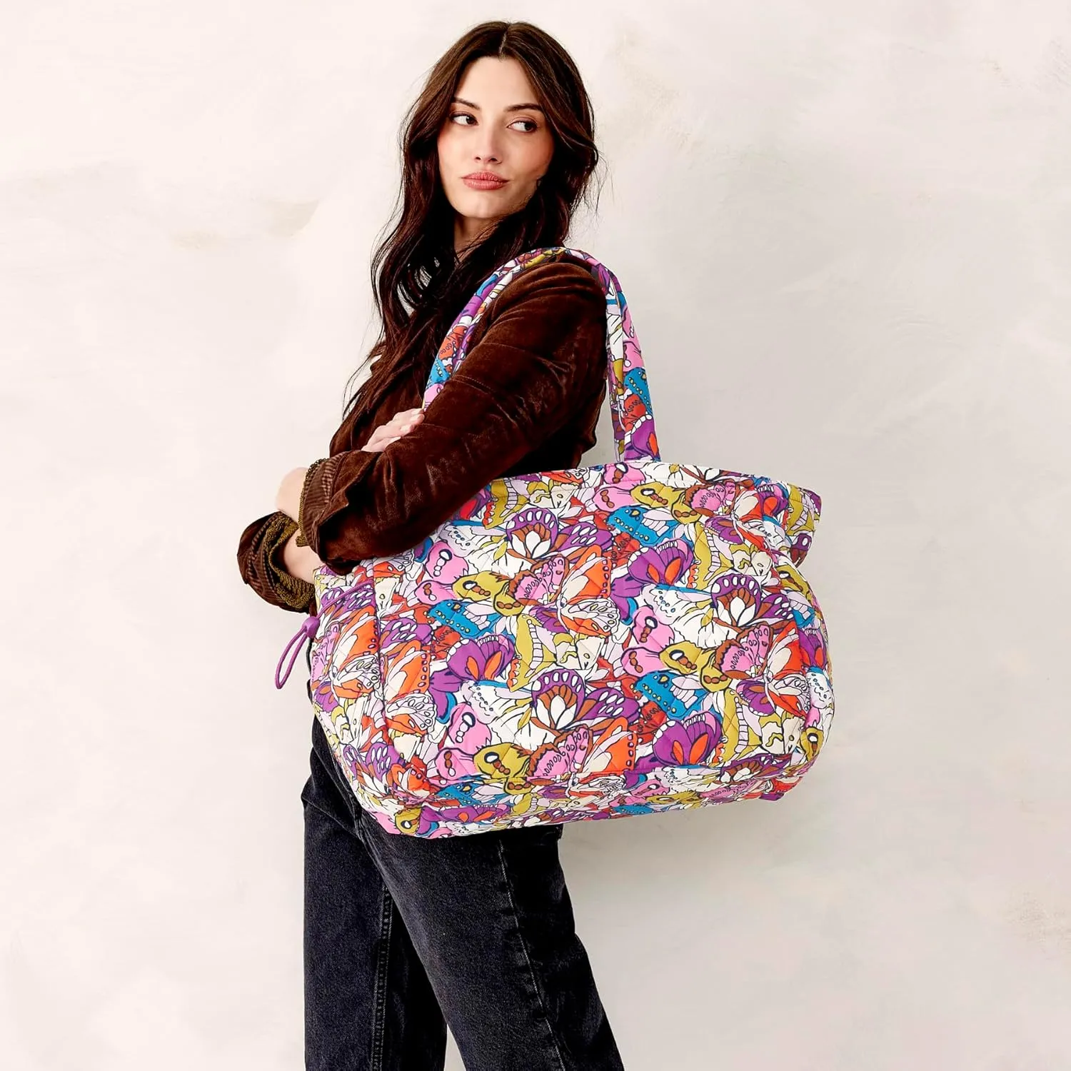 Vera Bradley Women's Featherweight Knollton Travel Tote