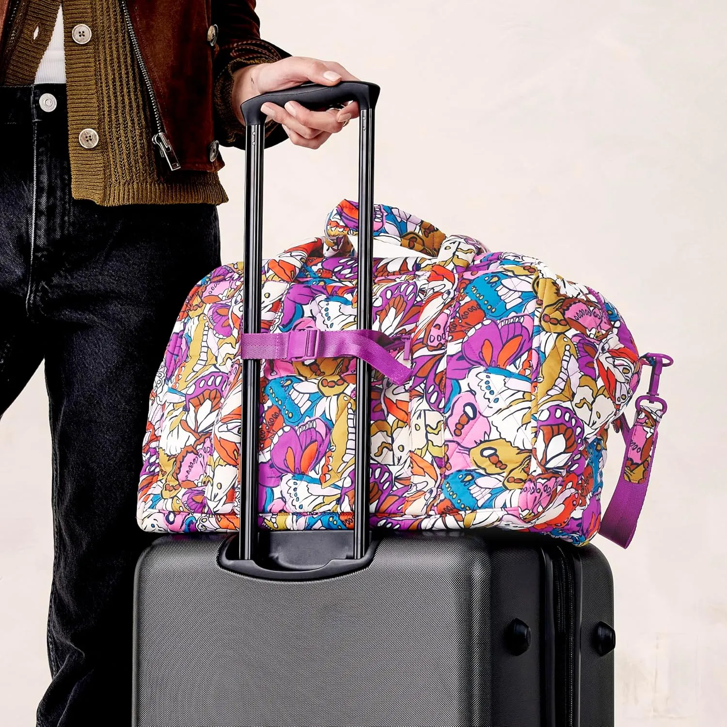 Vera Bradley Women's Featherweight Miramar Weekender Travel Bag