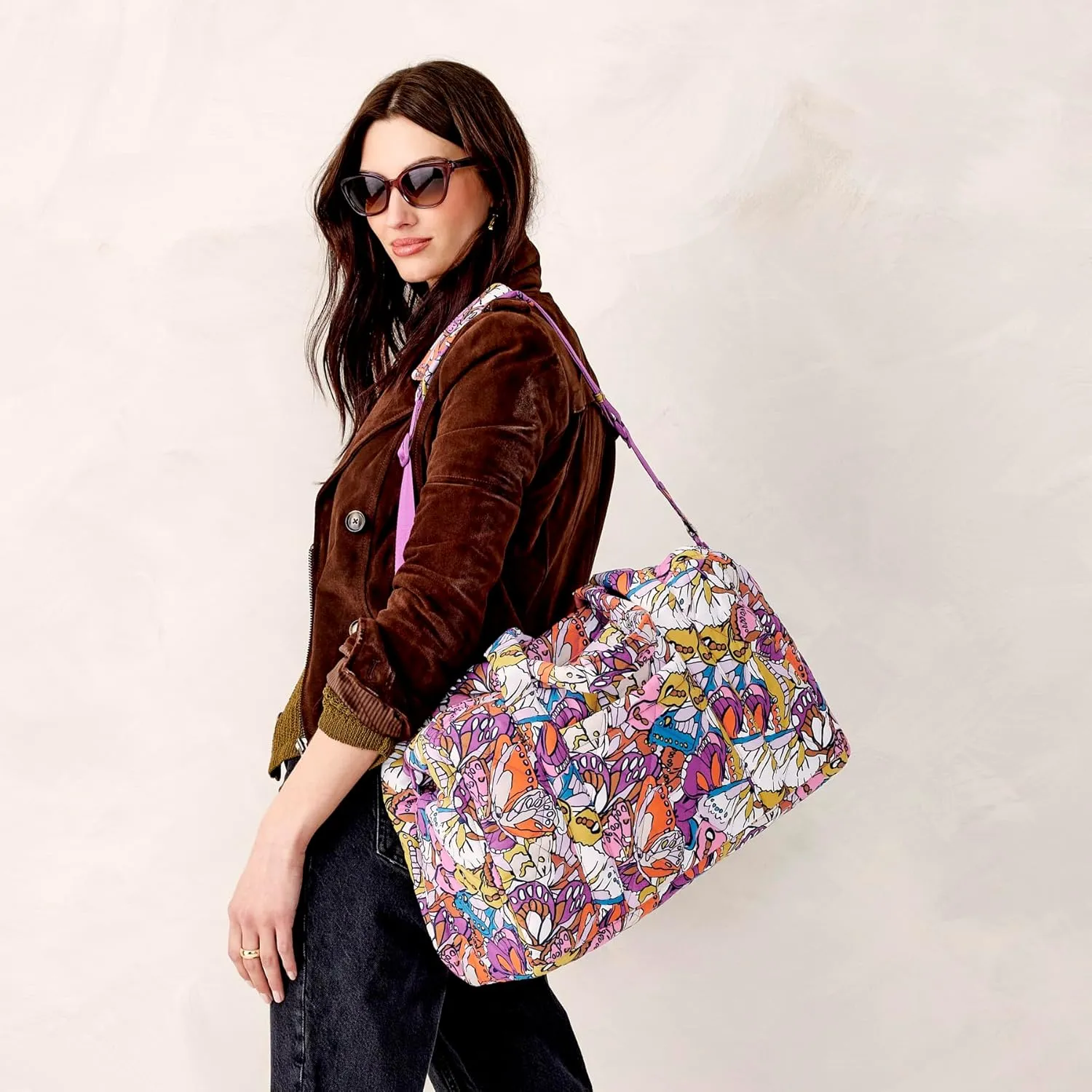 Vera Bradley Women's Featherweight Miramar Weekender Travel Bag