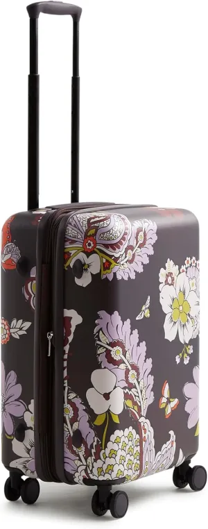 Vera Bradley Women's Hardside Luggage 22 Inch Adair Spinner, Subtle Bouquet, One Size