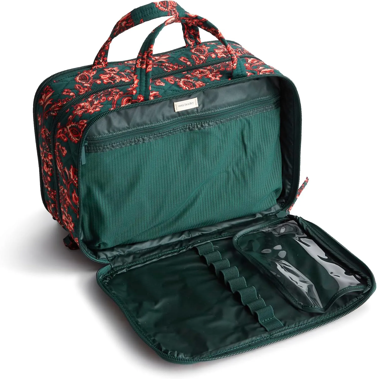 Vera Bradley Women's Premium Cotton Ultimate Travel Case Bookbag