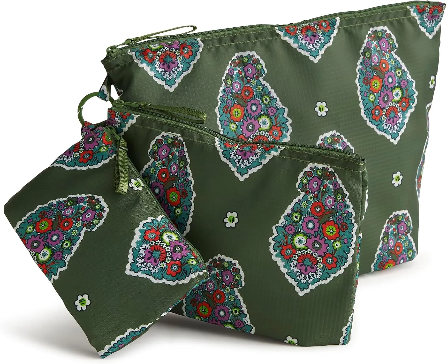 Vera Bradley Women's Ripstop 3 Pouch Organizer Set