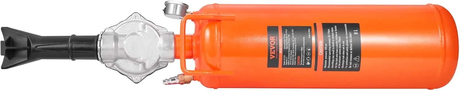 VEVOR Tire Seater, 2.1 Gal/8 L Air Tire Blaster, 120 PSI Handheld, Portable Tire Inflator Tool, 85-116 PSI Operating Pressure for Tractor Truck ATV Car and Automobile Repair