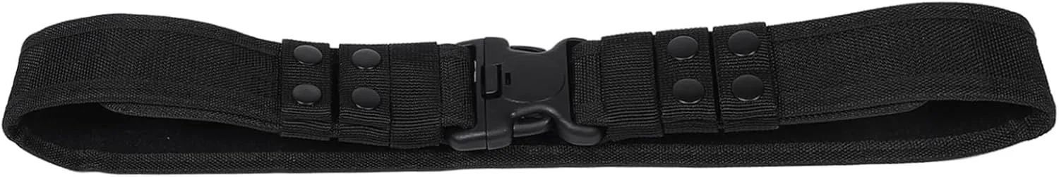 VICASKY Adjustable Duty Belt for Security Outdoor Use Heavy Duty Police Costume Belt Comfortable Design for Hiking Camping Versatile Utility Strap