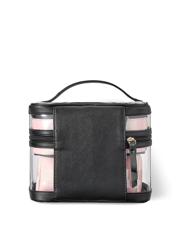 Victoria's Secret - 4-Piece Makeup Bag | Iconic Stripe