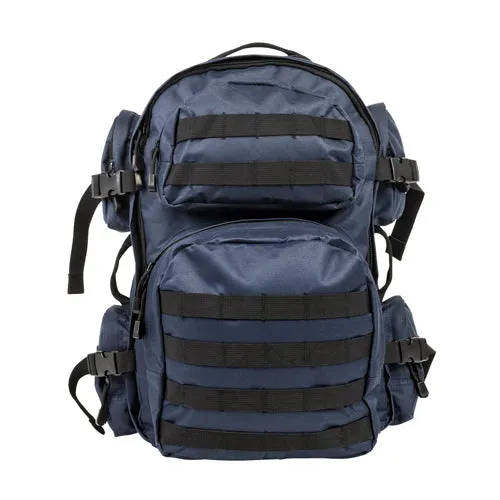 Vism Tactical Back Pack- Blue,black Trim