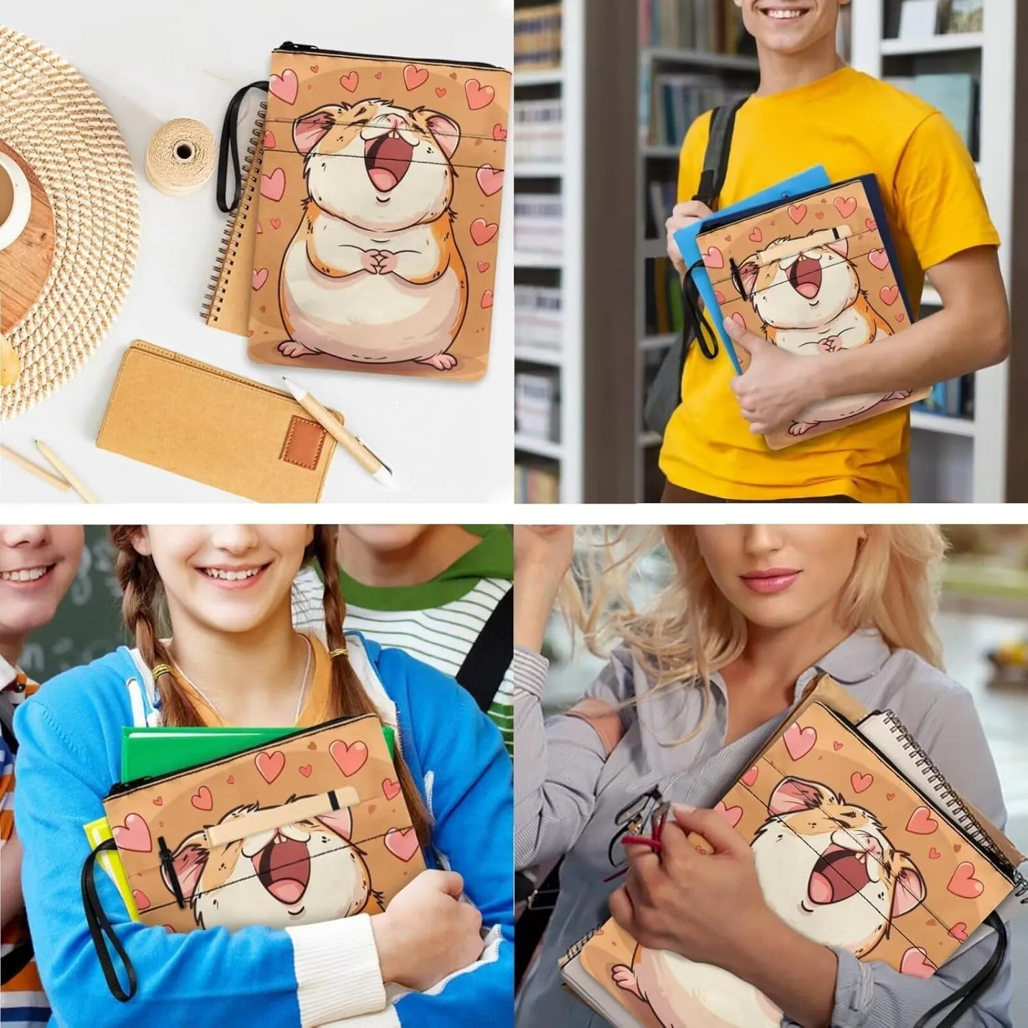 Voles Backpack and Lunch Bag Set for Boys 17 Inch Fashion School Bookbag for Children Recycle Leakproof Large Insulated Lunch Bag for Picnic Climbing Shopping