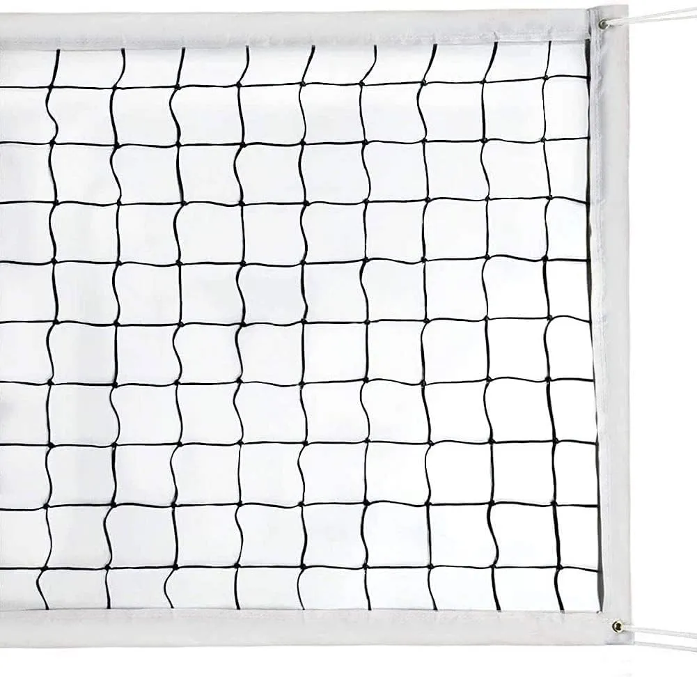 Volleyball Nets, Professional Volleyball Net, Portable Volleyball Replacement Net for Backyard Schoolyard Sports Beach Swimming Pool, Indoor/Outdoor Volleyball Net Set, 32FTX3FT, Poles Not Included